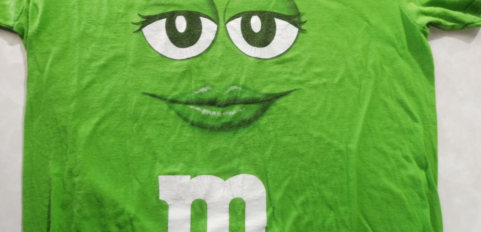 M&M Tシャツ 古着 90s M&Ms エム アンド エムズ 「Blue Thunder」 バイカー