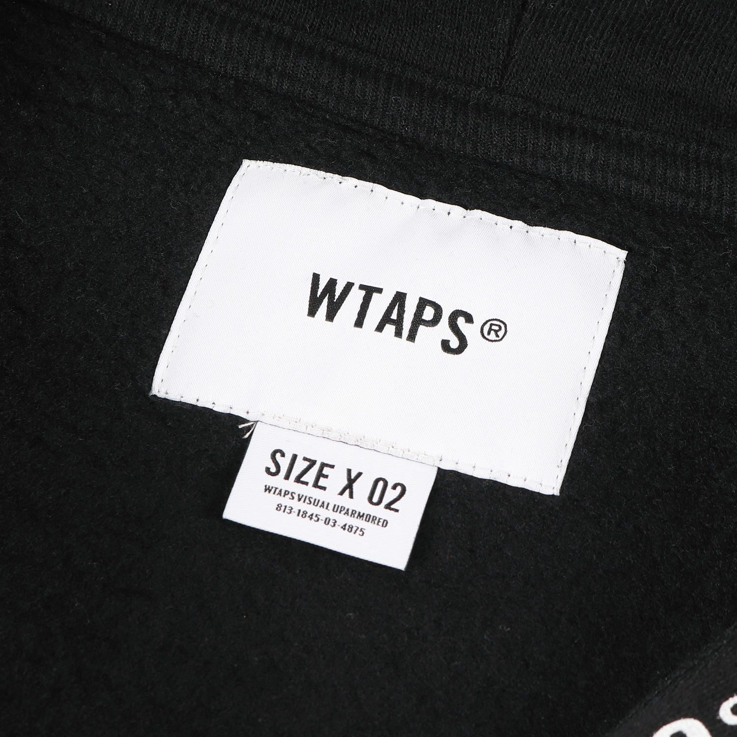 WTAPS ダブルタップス パーカー クロスボーン ジップ スウェット ...