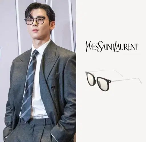 チャウヌ着用 Saint Laurent / サンローラン サングラス チャ・ウンウ