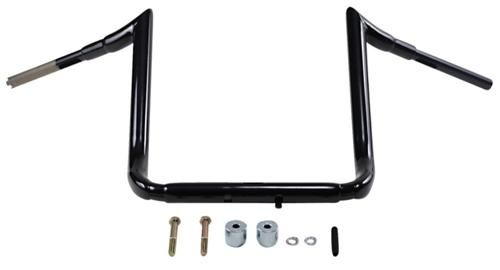 1-1|2インチ GRANDE PRIME エイプ ハンドルバー グロスブラック|16インチ 1999～13年FLHT FLHX FLトライクモデル