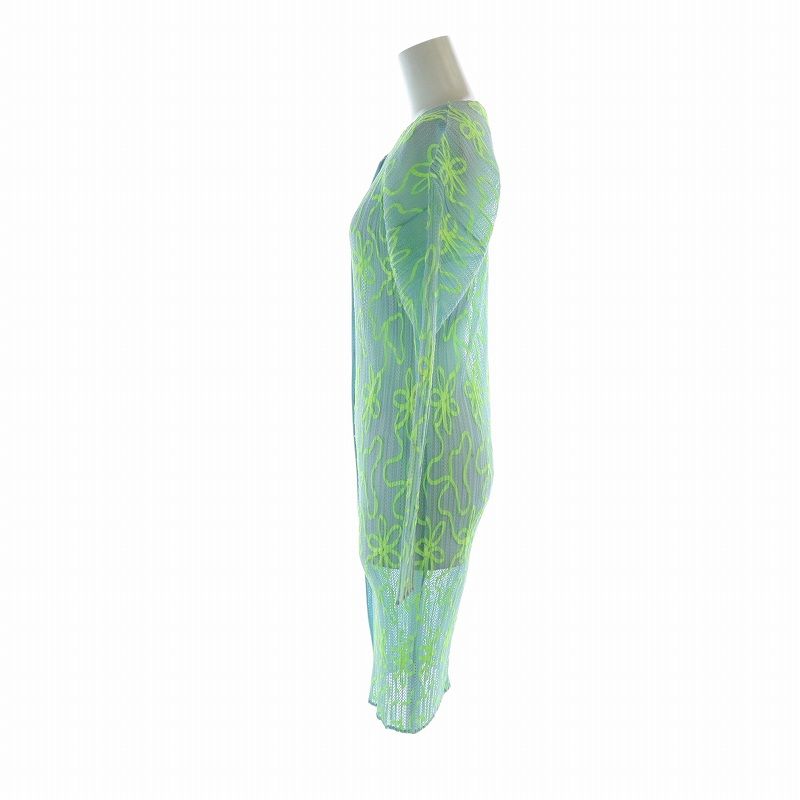 プリーツプリーズ PLEATS PLEASE イッセイミヤケ ISSEY MIYAKE ロング カーディガン 長袖 ノーカラー ネオンフラワー メッシュ 楽天市場】未使用級 PLEATS PLEASE プリーツプリーズ ISSEY