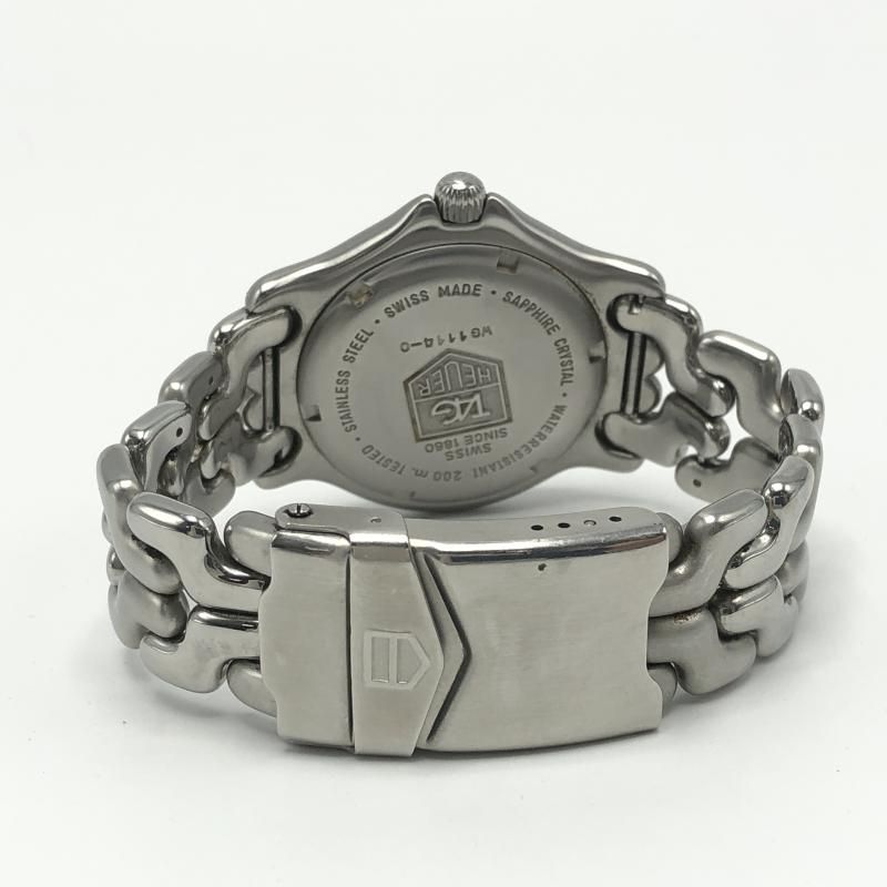 中古】TAG HEUER WG1114-0 腕時計 ブラック シルバー タグ・ホイヤー