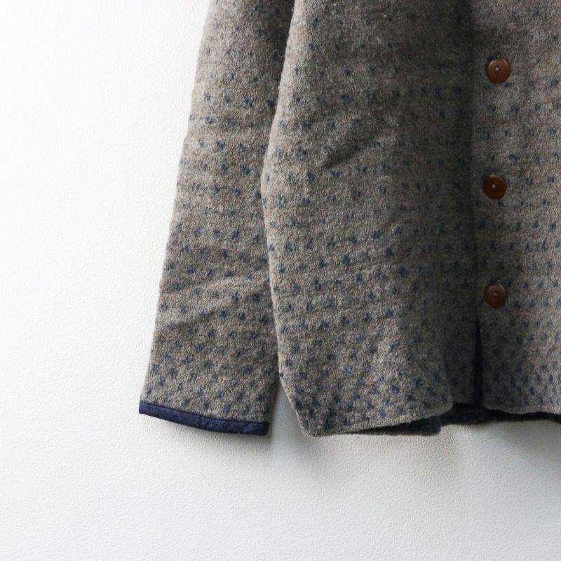 2023AW パラスパレス Pal'las Palace ランダムドット 縮絨ウール