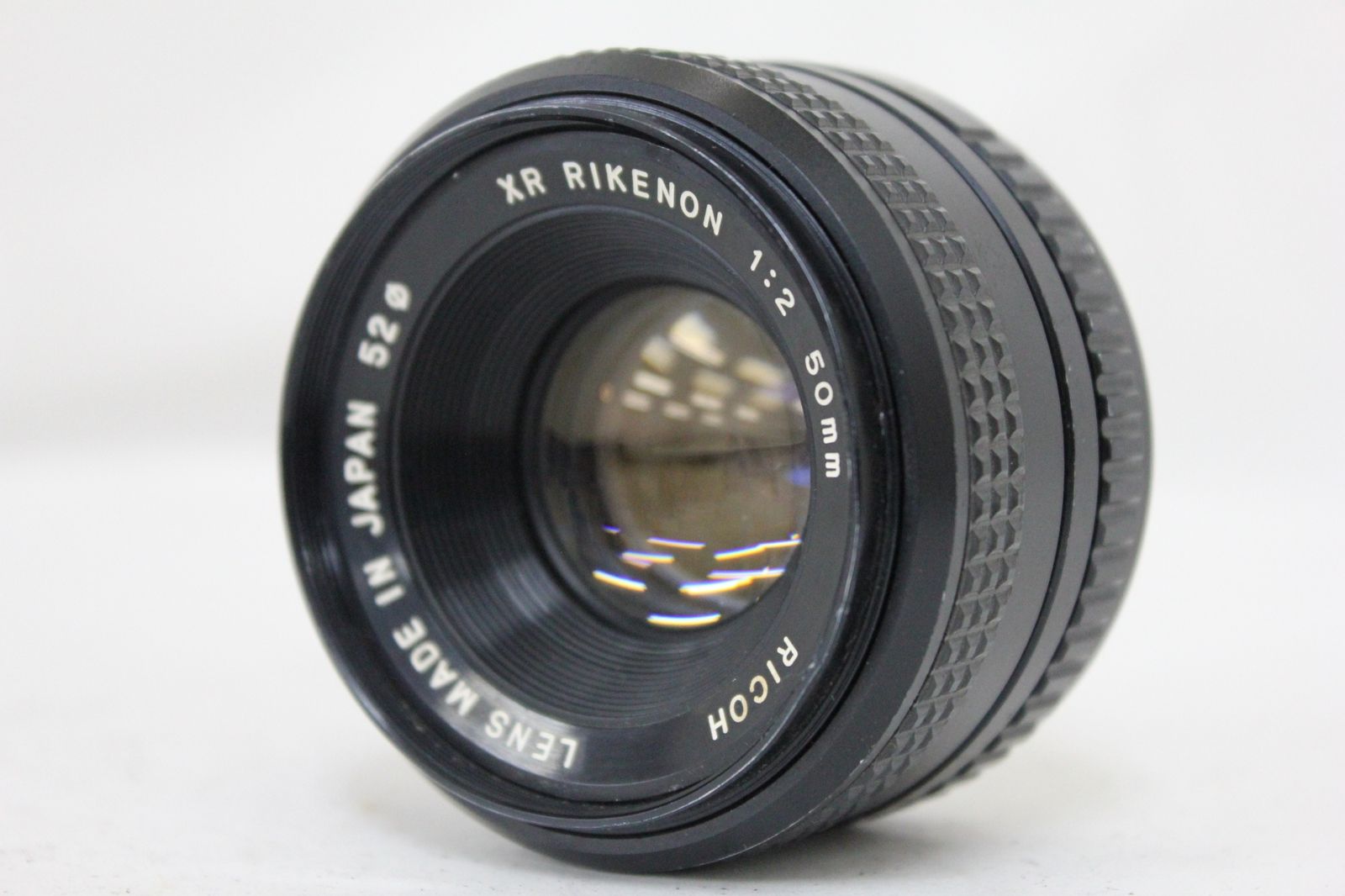 返品保証 和製ズミクロン リコー Ricoh XR Rikenon 50mm F2 レンズ e1712