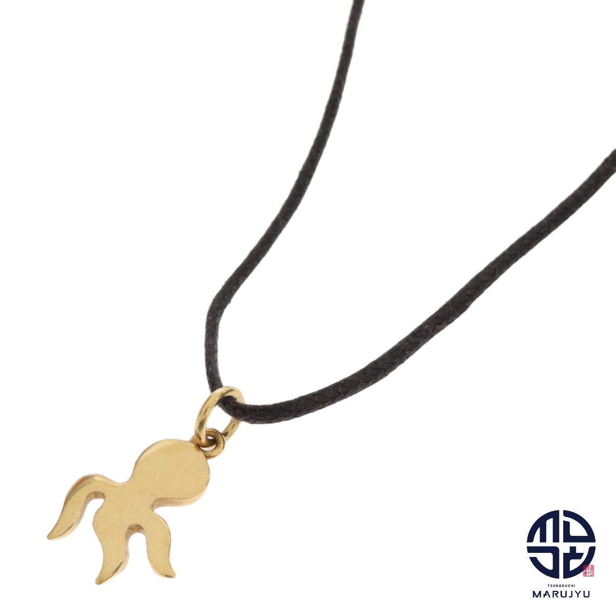 Pomellato ポメラート Dodo ドド 750YG 18金イエローゴールド K18 タコのネックレス ペンダント ジュエリー アクセサリー ブランド