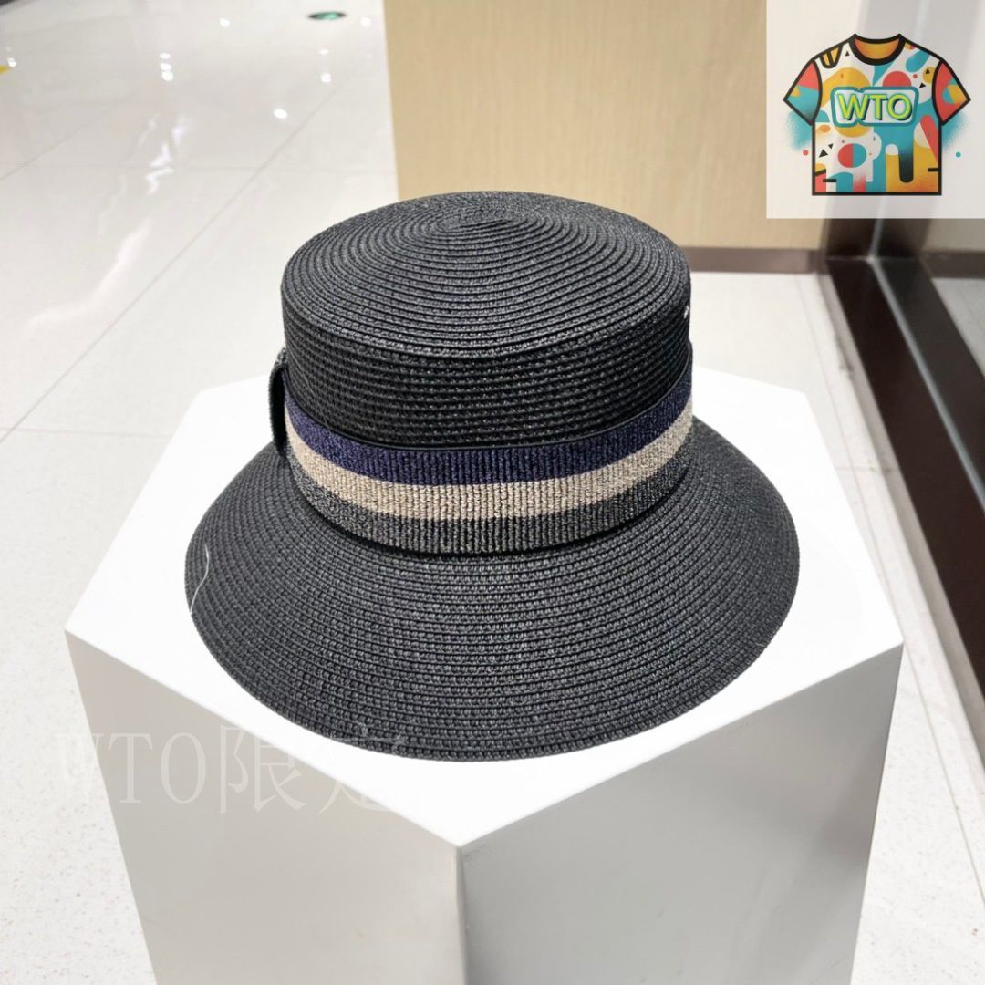 25A CHANEL CCロゴ カジュアルなストローハット ストロー ハット CHANEL(シャネル) - 海外通販のBUYMA