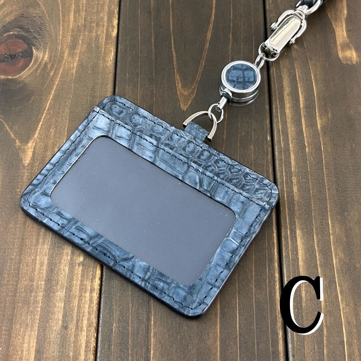 IDホルダー アンティークネイビー