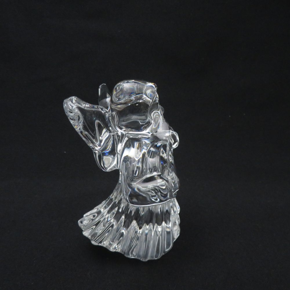 美品 Baccarat バカラ エンジェル クリスタルオブジェ