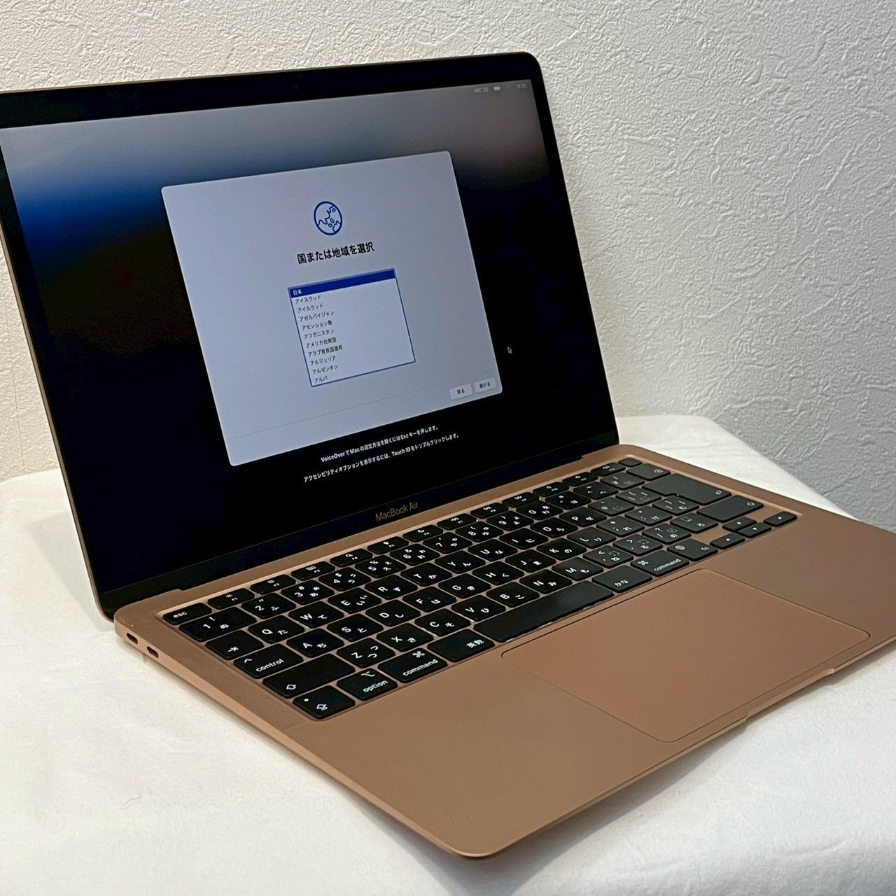 【美品バッテリー良好】MacBook Air 8G/256GB ピンクゴールド 美品バッテリー良好】MacBook Air 8G/256GB ピンクゴールド