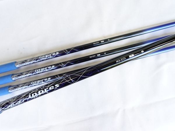 ヤマハ インプレス UD 2 アイアン MX-517 4本 R