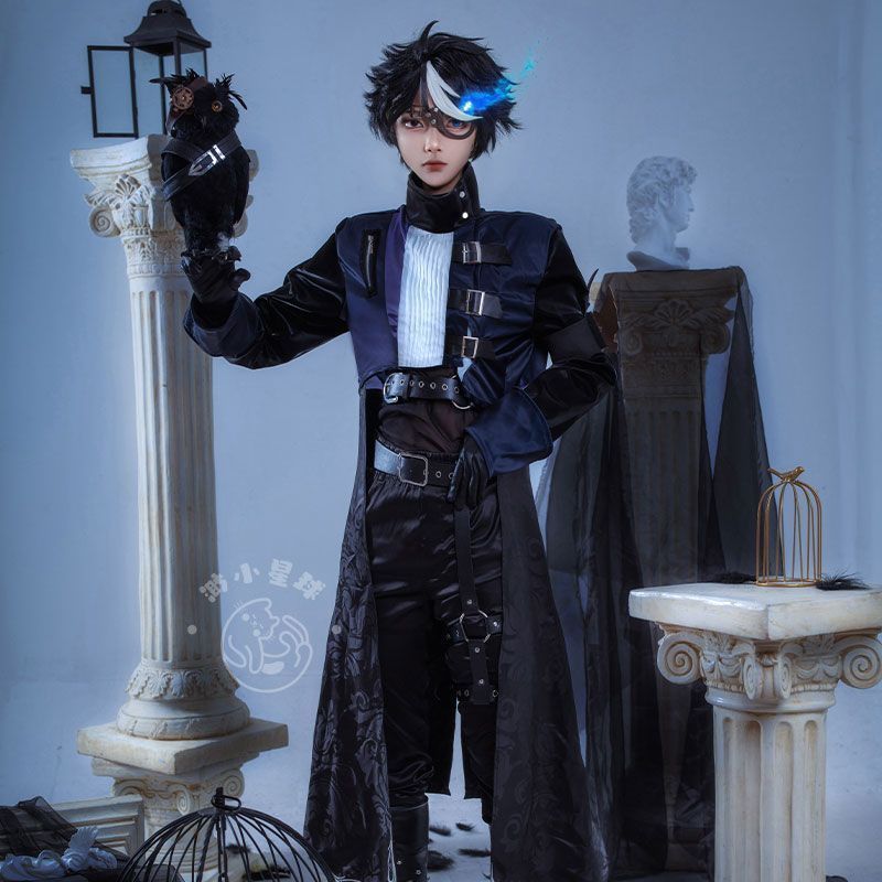第五人格 先知 真理之下 コスプレ衣装 男性用 フルセット 高品質素材 立体装飾付き キャラクター再現 舞台撮影用 イベント用 ハロウィン