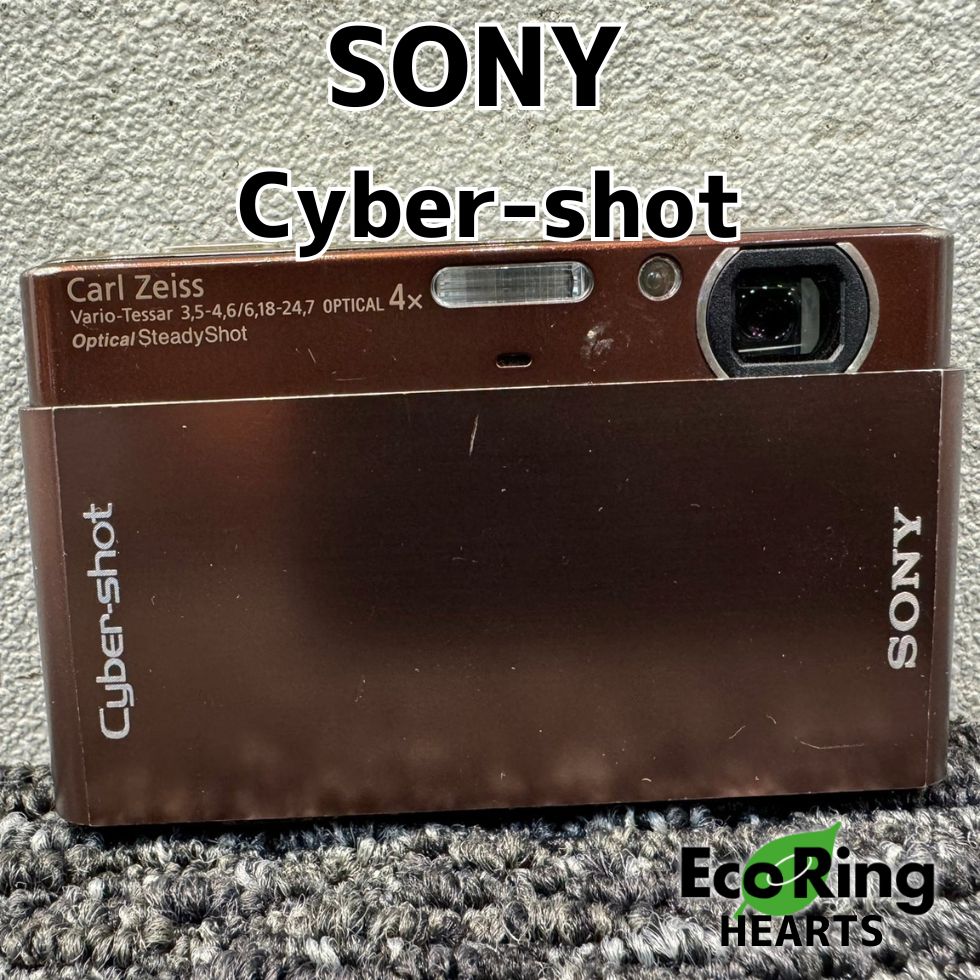 SONY Cyber-shot DSC-T77 ブラウン コンパクトデジタルカメラ KGID
