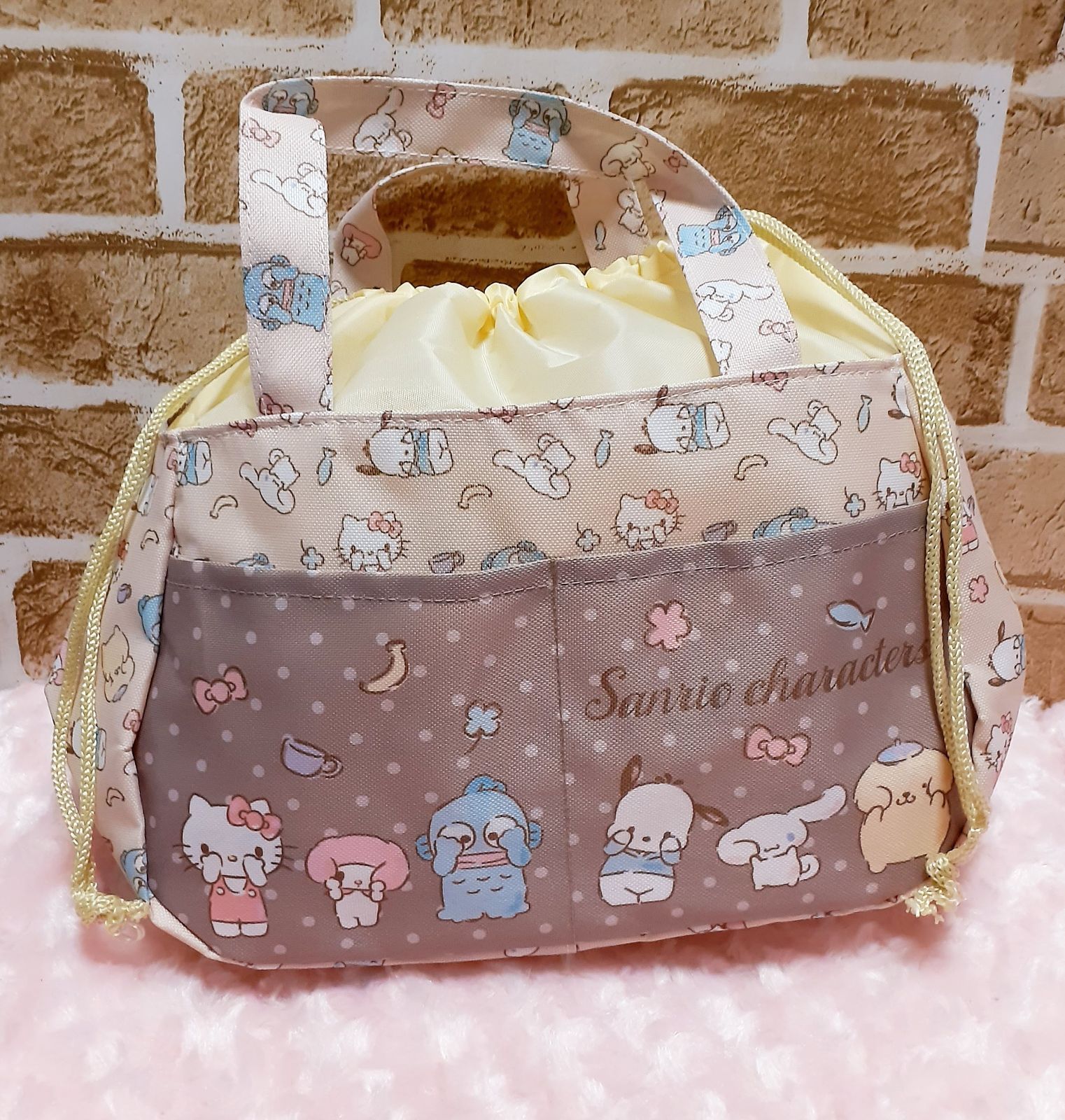 sanrio サンリオキャラクターズ 巾着トートバッグ - メルカリ