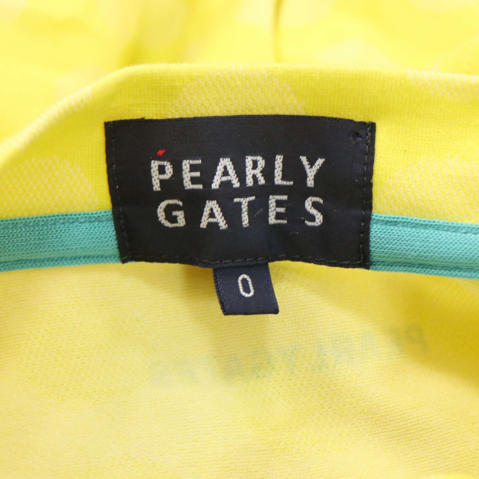 PEARLY GATES パーリーゲイツ 春夏 ドット柄♪ ハーフジップ