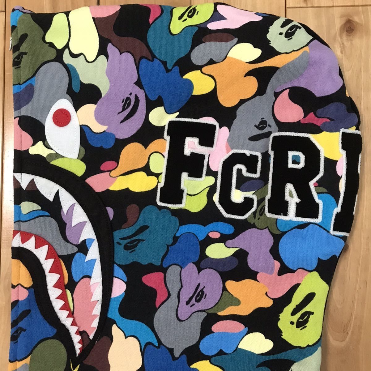 FCRB BAPE シャークパーカー shark 迷彩 000000007512 - メルカリ