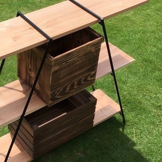 アイアンラック キャンプ アウトドア 棚 多肉植物 什器 アイアンラック キャンプ アウトドア 棚 多肉植物 什器 □□超軽量