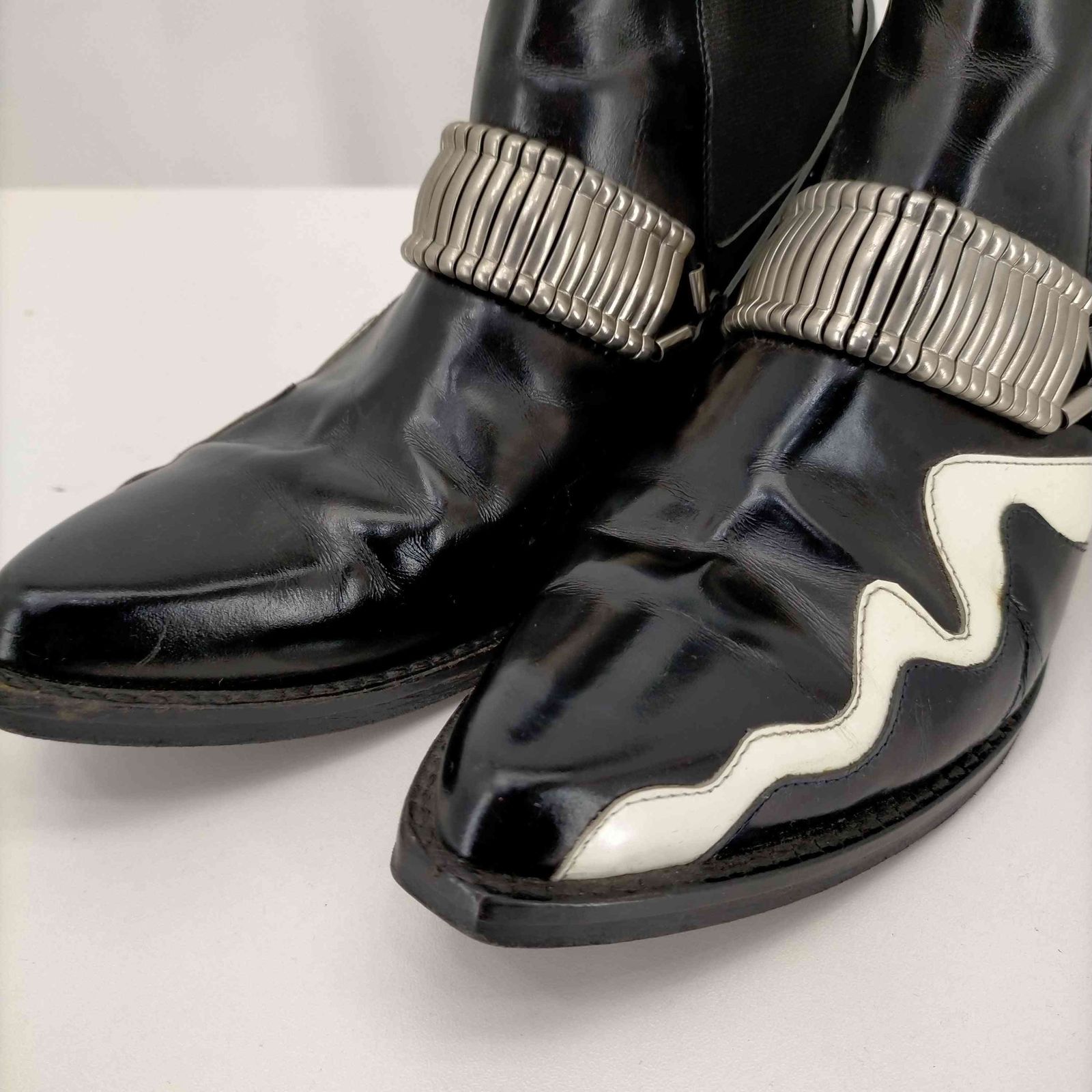 TOGA PULLA メタルベルト サイドゴアブーツ 38 【公式通販】