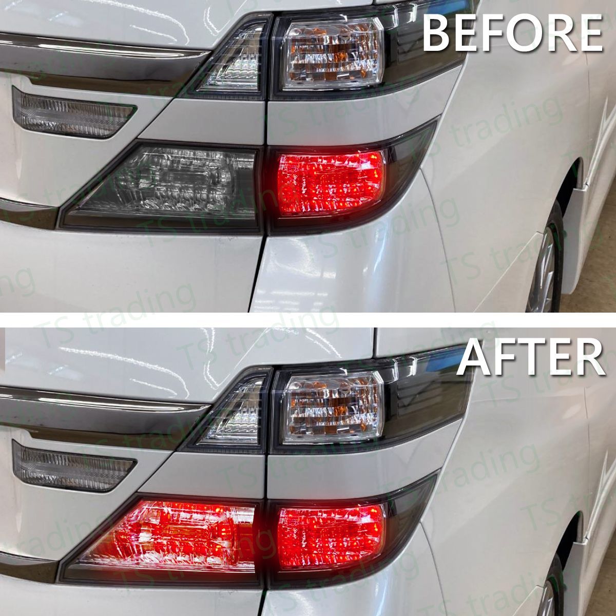 ヴェルファイア20系純正テール4灯化済み