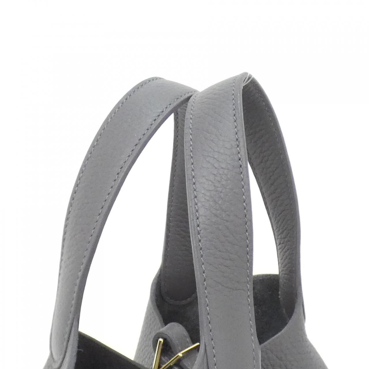 マニュエルミラノ ダークブラウン スエード ハンドバッグ IENA ボストンバッグ 「追加」Manuel MILANO/マニュエルミラノ