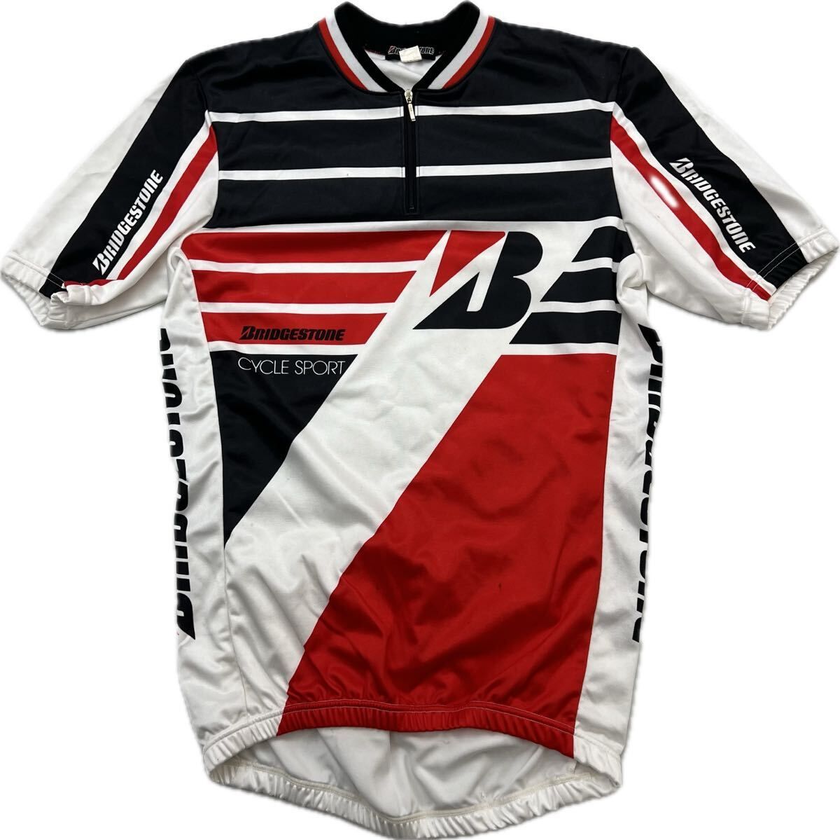 BRIDGESTONE ☆ 企業ロゴ◎ サイクルジャージ サイクルシャツ