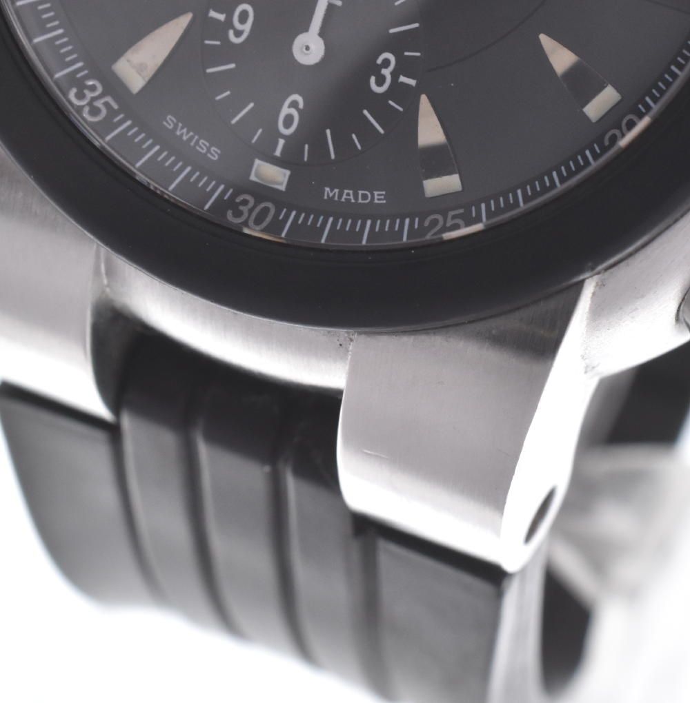 オリス ORIS 7521-44 TT1 クロノグラフ デイト 自動巻き メンズ E