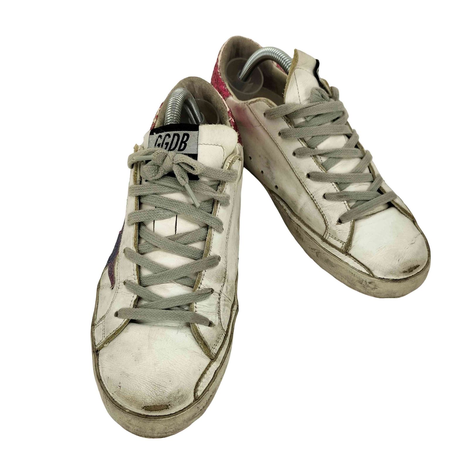 関税込★Golden ★スターコレクションシルバーグリッターT ゴールデングース GOLDEN GOOSE SUPERSTAR スーパースター