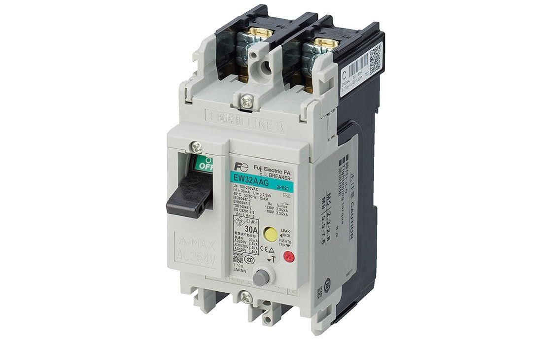 富士電機Fuji Electric(EW250EAG-3P125A) AC100-230-440V定格感度電流 新品☆ 富士電機 オートブレーカー EW250EAG 3P 125A