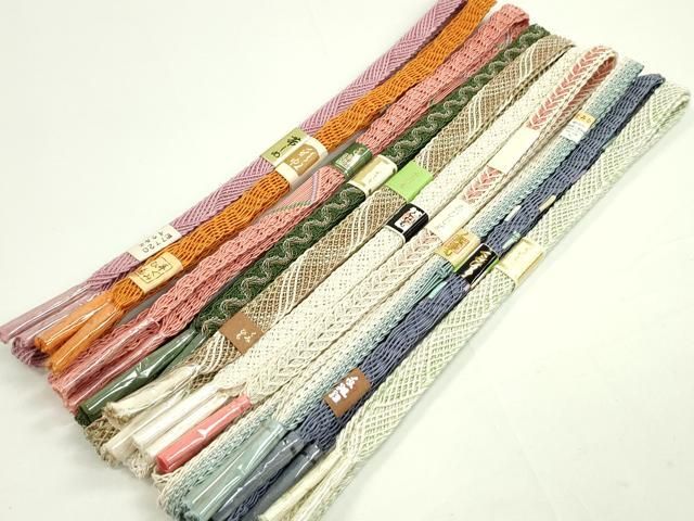 平和屋本店 夏物 和装小物 帯締め10本セット CXAA0411s5