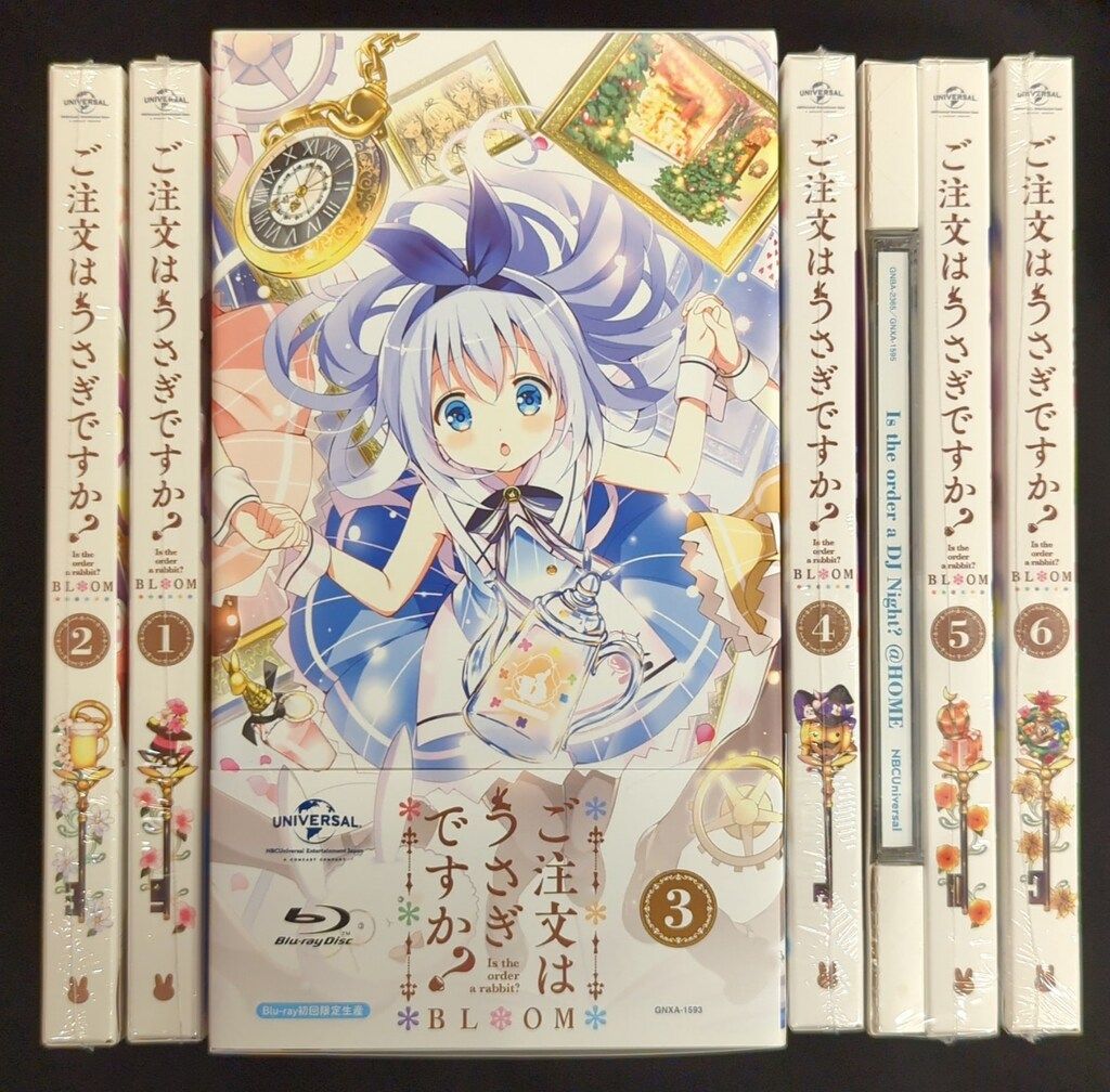 開封品】ご注文はうさぎですか? Blu-ray BOX-TV Animation 10th