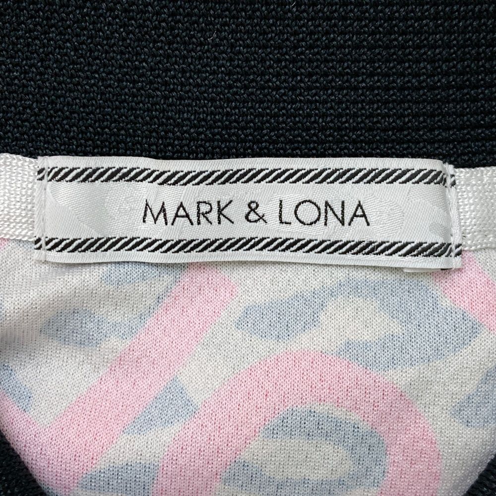 サイズ：S MARK&amp;LONA マークアンドロナ  半袖ワンピース レオパード ブラウン系 [240001244592] ゴルフウェア レディース ストスト MARK&LONA マークアンドロナ 半袖ワンピース レオパード