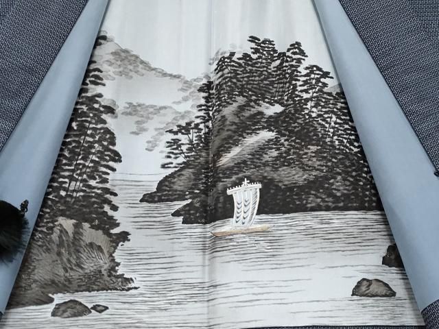 平和屋着物□極上 男性 本場大島紬 100亀甲 アンサンブル 総詰め 逸品  