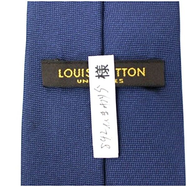 LOUIS VUITTON (ルイ ヴィトン) シルクネクタイ ルイヴィトン シルク