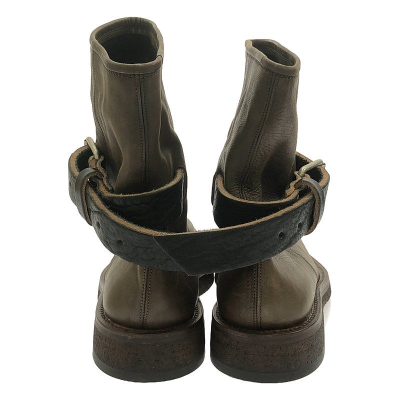 美品】 MIHARA YASUHIRO / ミハラヤスヒロ | レザー ベルト 美品】 MIHARA YASUHIRO / ミハラヤスヒロ | レザー ベルト