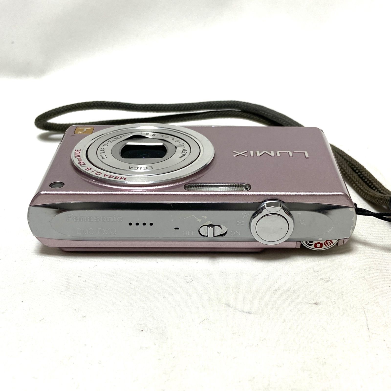 Panasonic LUMIX DMC-FX33 ピンク コンパクトデジタルカメラ ジャンク