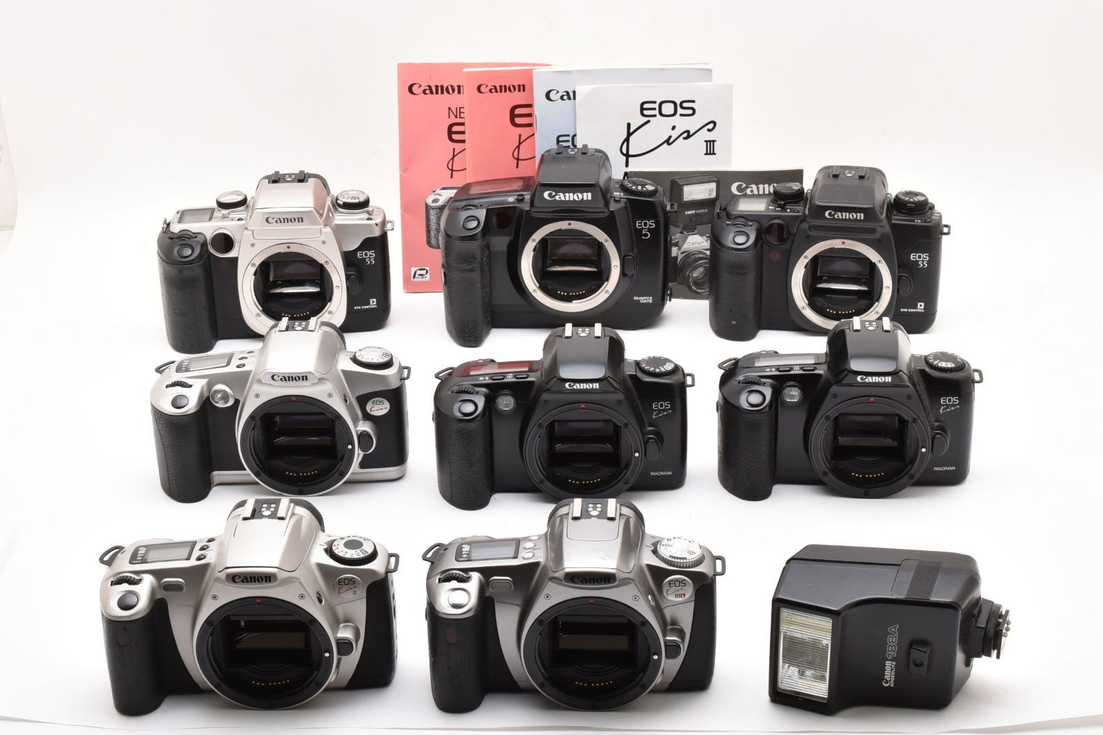 Canon EOS KissIII L3台まとめ売り ☆まとめ売り☆キヤノン Canon フィルムカメラ 8台まとめ☆ EOS