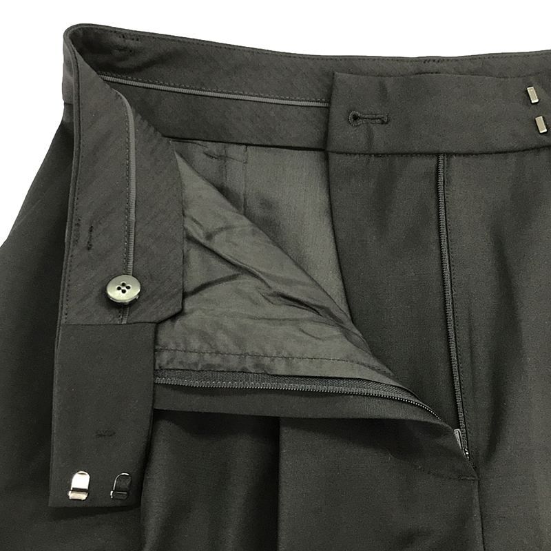 美品】 YONFA / ヨンファ | 2タック ワイドスラックス パンツ / 総裏地