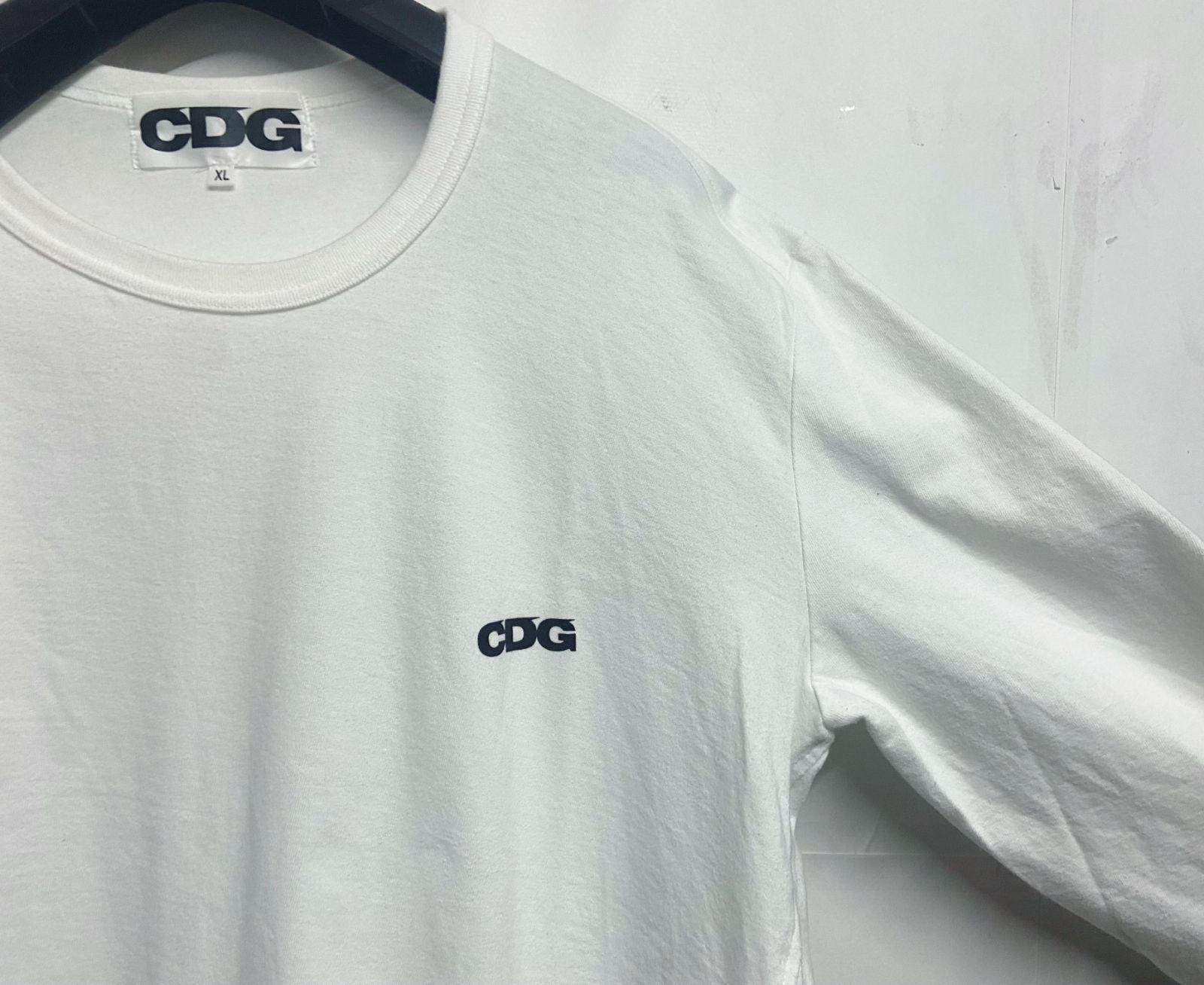 CDG COMME des GARCONS｜シーディージー コムデギャルソン BIAS LONG SLEEVE T-SHIRT バイアス  ロングスリーブ Tシャツ ロンT - メルカリ