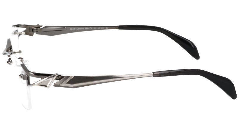 サムライ翔 メガネ フレーム SS-JR606 #2 グレーメタル SAMURAI SHO
