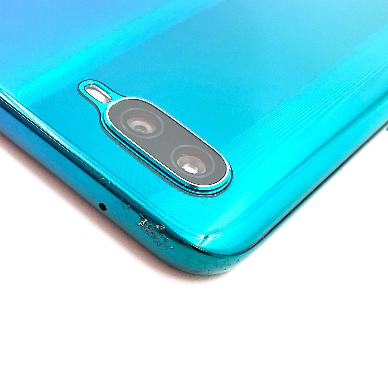 OPPO Reno A 128GB ブルー 楽天モバイル CPH1983 白ロム 動作
