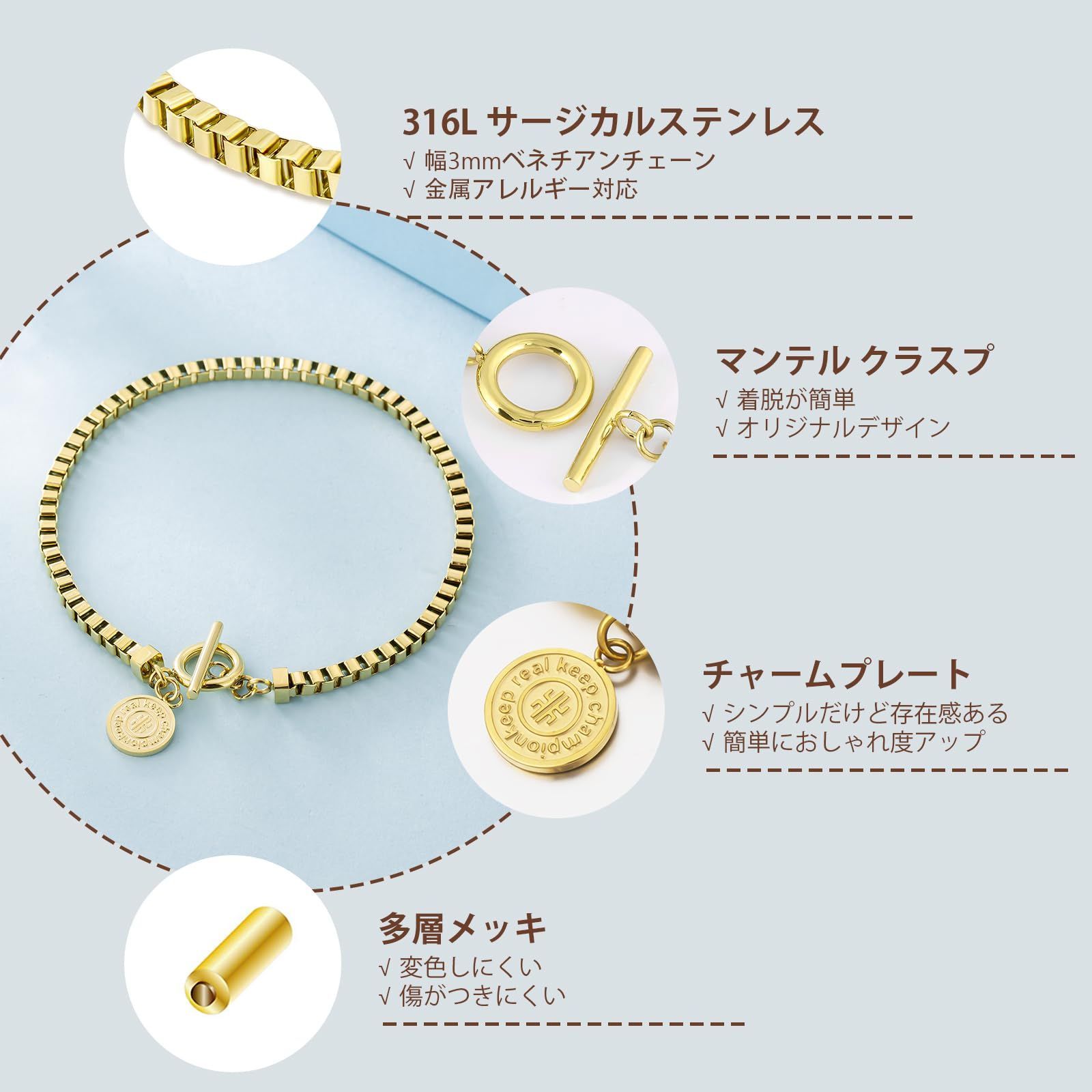 プリカジュール k18 ひし形 ステンドグラス ネックレストップ ステンレスペンダント スカルメッシュペンダントトップ
