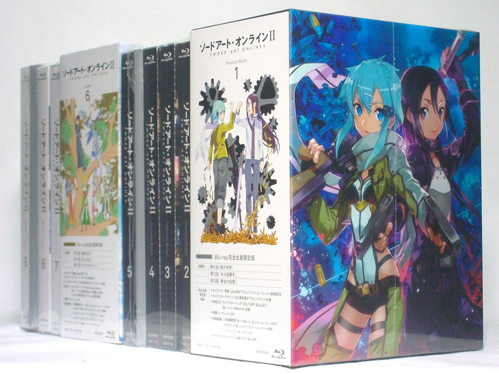 ソードアート オンラインII 完全生産 版 全9巻セット マーケットプレイス Blu-rayセット