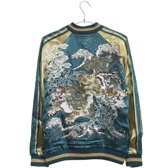 花旅楽団 はなたびがくだん 牡丹と唐獅子 柄 刺繍 和柄