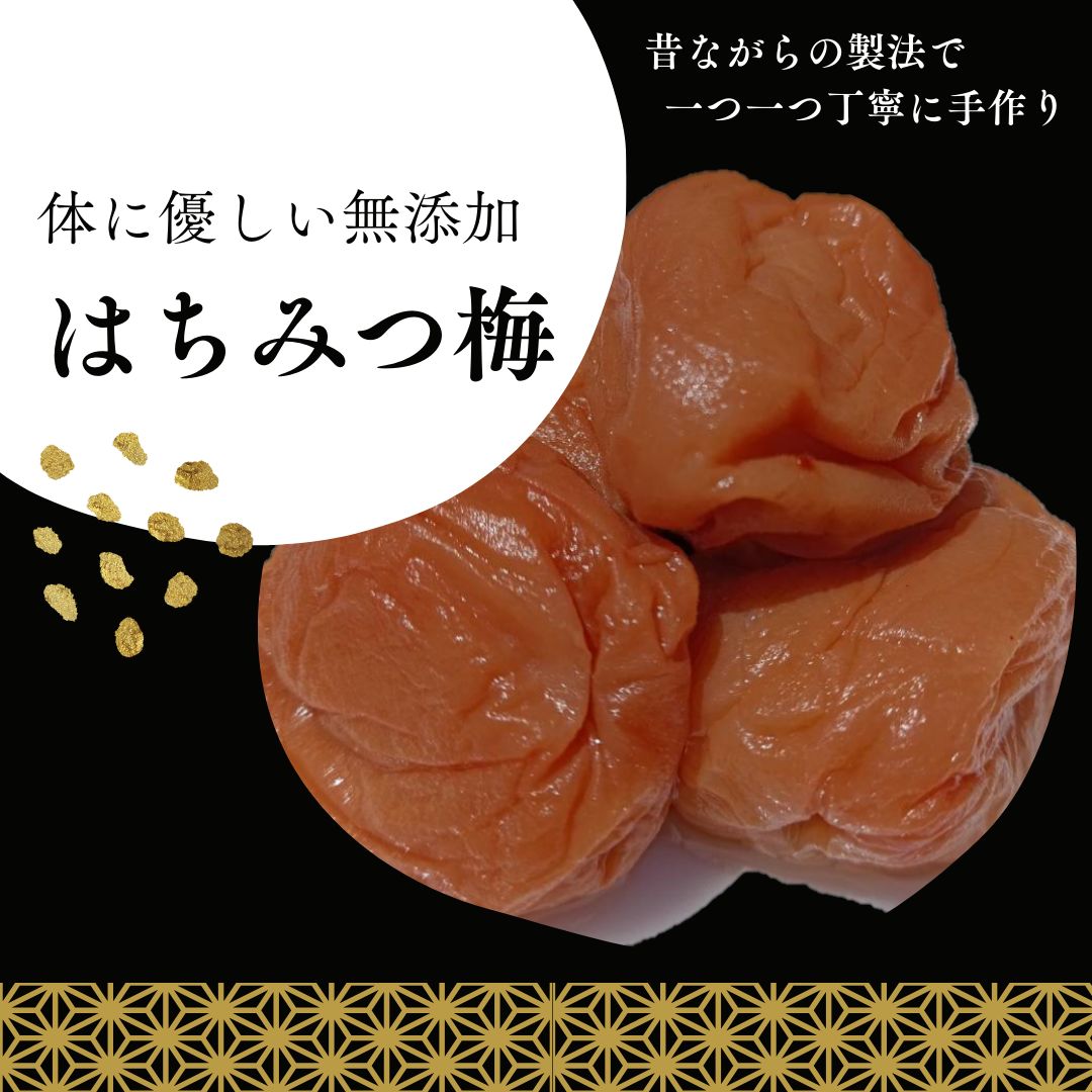 農家直送】無添加はちみつ梅 450g - メルカリ