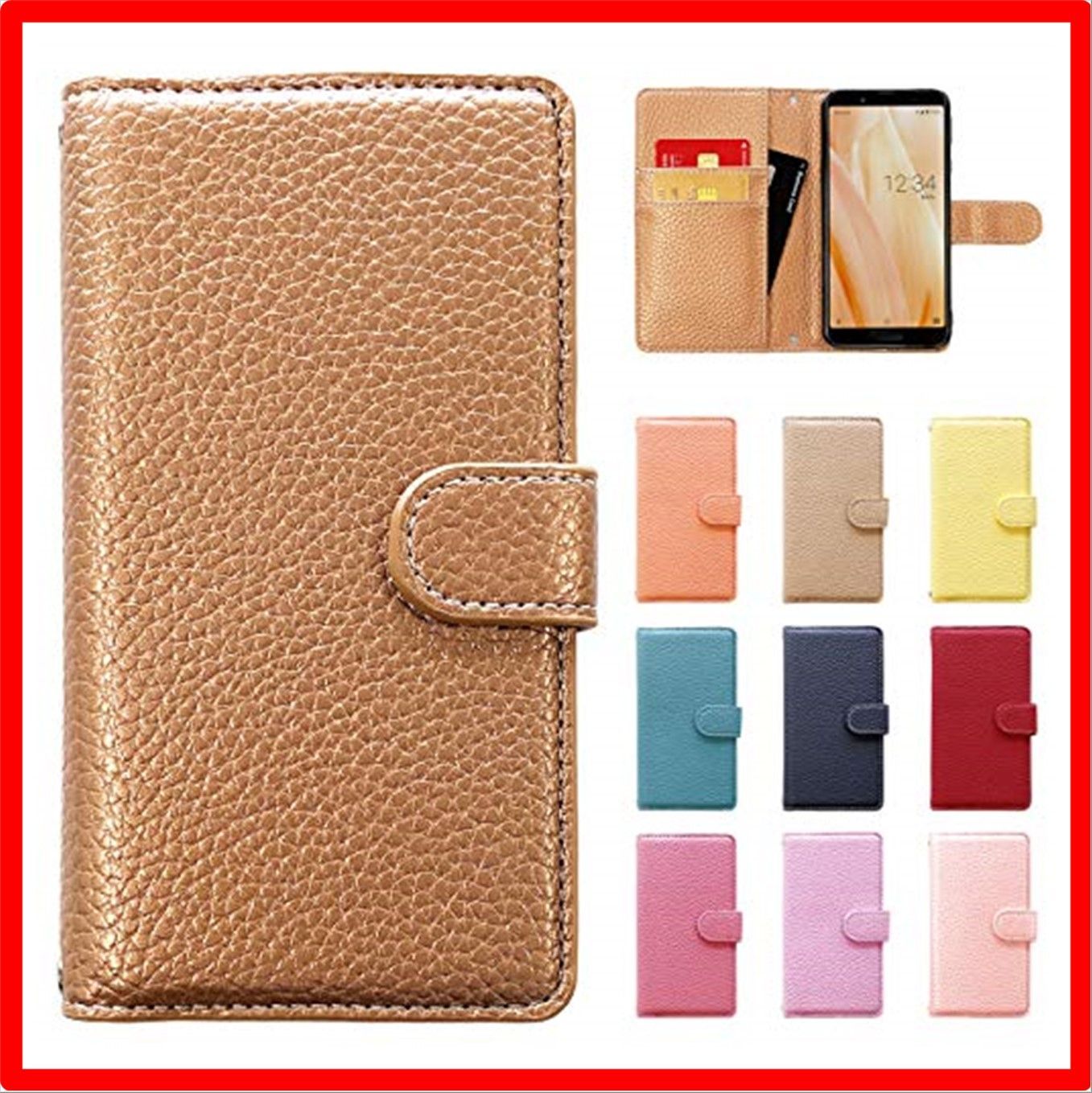 【匿名配送】 OPPO A73_ゴールデンブロンズ OPPO A73 ケース 手帳型ケース カバー oppoa73 オッポ oppoa73ケース oppoa73