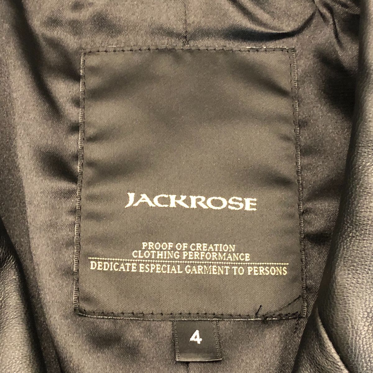 JACKROSE ジャックローズ ダブルライダースジャケット