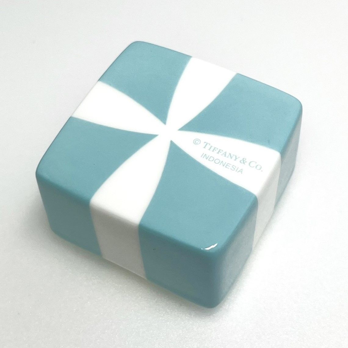 【未使用品】ティファニー ボックス ティファニー ブランド小物 レディース 小物入れ BOX 陶器