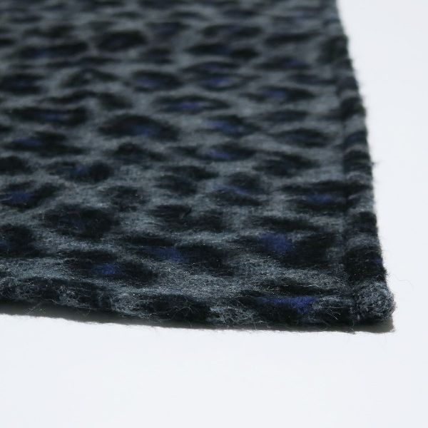 Needles ニードルズ レオパード ウール ストール BG040 グレー