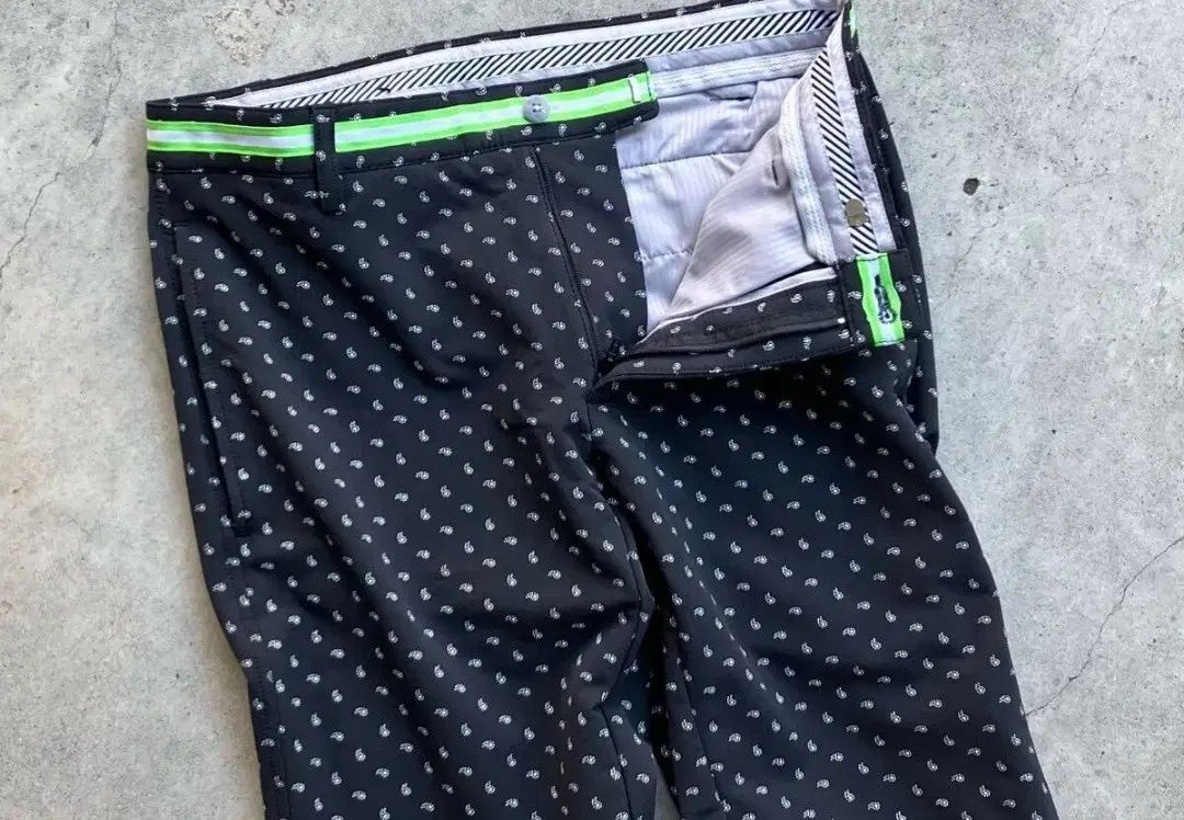 FJ FootJoy フットジョイ パータン ゴルフ パンツ W31 黒