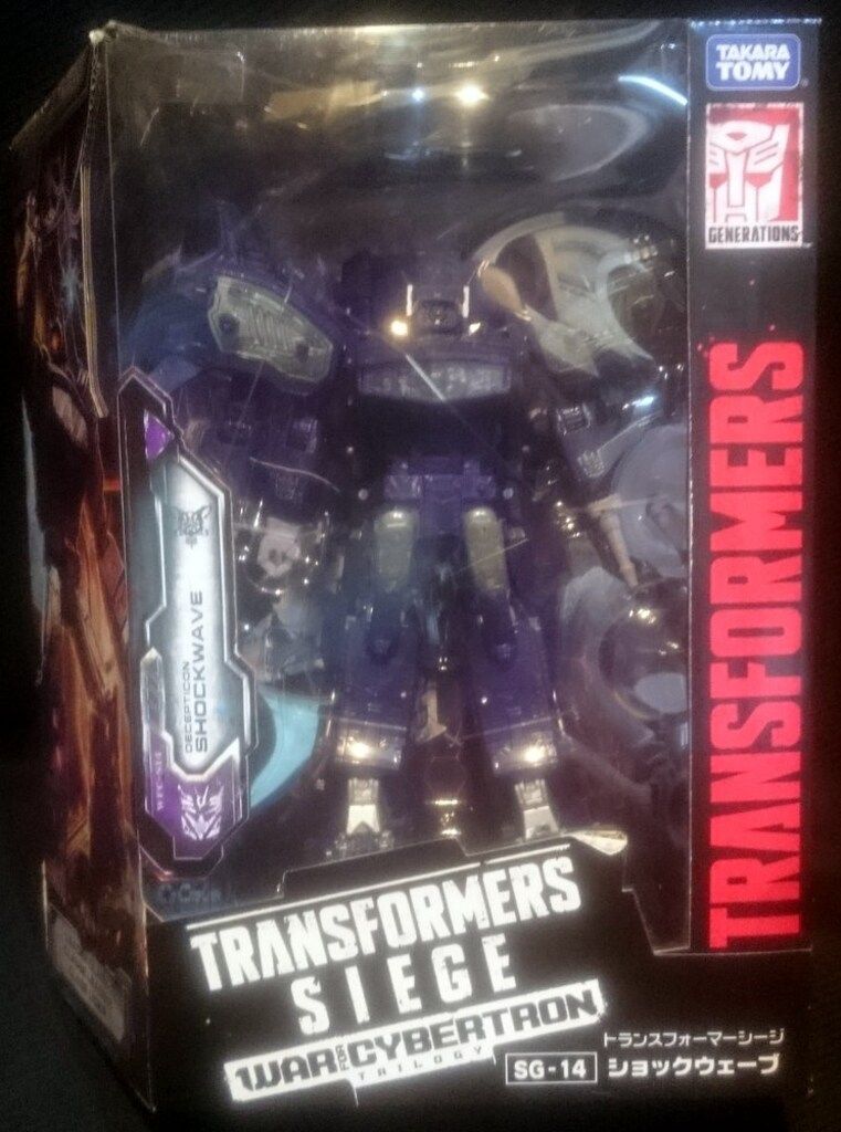 タカラトミー SIEGE WARFORCYBERTRON ショックウェーブ SG14