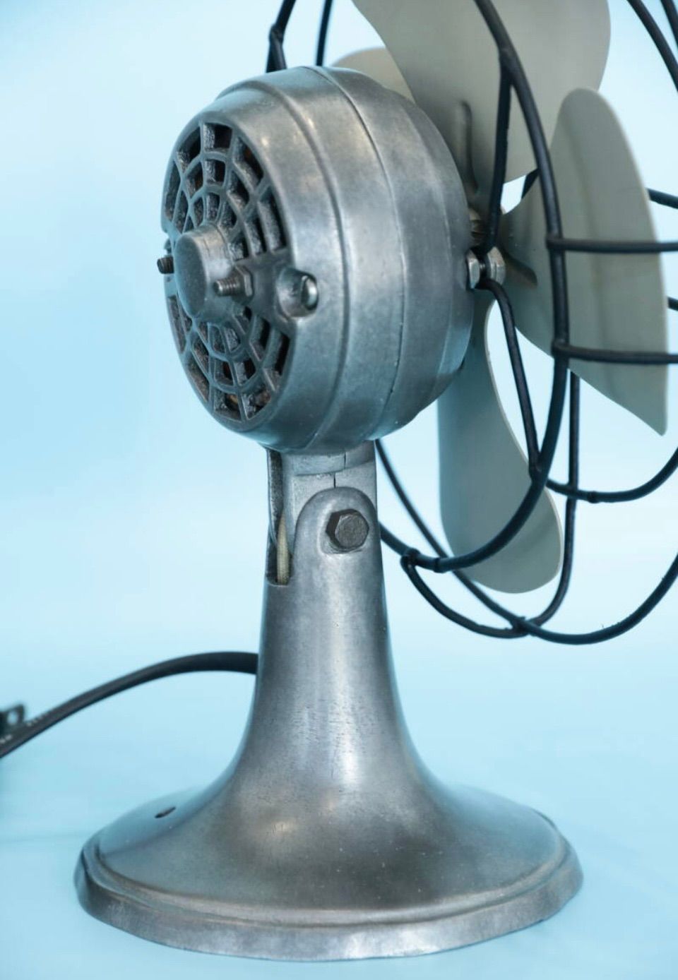 ビンテージ CALOR フランス ミニ扇風機 卓上扇風機 金属製 動作品 レストア WWW_KANDAIZUMI_COM